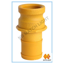 Injection Molding Nylon Grooved Plastic Camlock Fittings (Adapter type E)